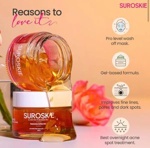 SUROSKIE Rose Glow Face Mask