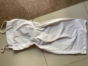 Elegant White Bodycon Dress