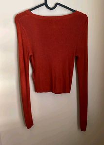 Ribbed Long Sleeve Top