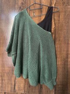 Chic Green Knit top