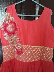 Beautiful Pink Ethnic Gown