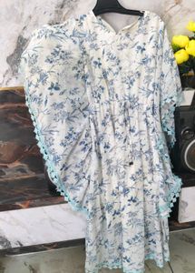 Print Kaftan Dress