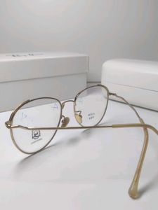 Stylish Gold Frame Eyeglasses
