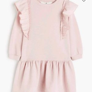 Adorable Pink Ruffle Dress