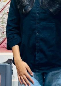 Classic Black Button-Down Shirt