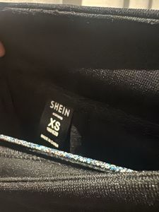 SHEIN Black Mini Skirt XS (26 waist)