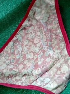 Delicate Floral Bikini Panties