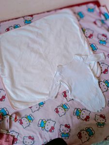 Combo Pack Of Romper Baby Suit And Towel
