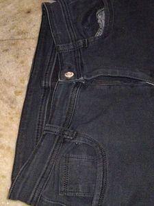 Classic Black Denim Jeans