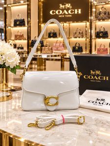 Coach Black Patent  Shoulder Bag