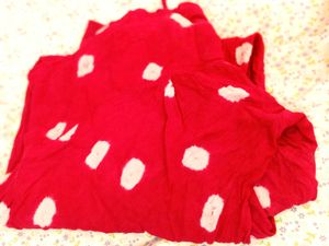 Ethnic Bandhani kurti set