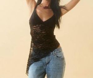 Sheer Black Lace Camisole