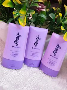 pack of 3 Arey Blueberry + Ceramides Sunscreen 45m
