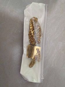 Gold Tone Necklace &amp; Earrings Set
