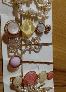 RHINESTONE HAIR ACCESSORIES (Korean Style) Random