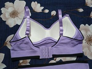 Lavender Bra and Panty Set