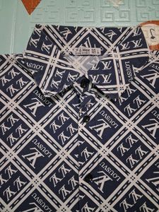 Men's Short Sleeve Printed Shirt