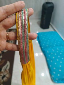 Yellow Embroidered Kurta with Pants