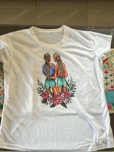 White Graphic Print T-Shirt