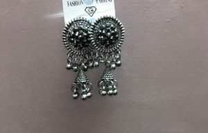 Oxidised Jhumki