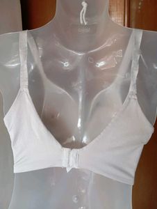 Elegant satin bra with snake print trim