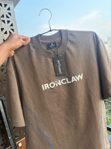 Ironclaw Brown Graphic T-Shirt