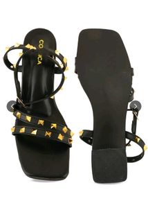 Designer Studded Heels