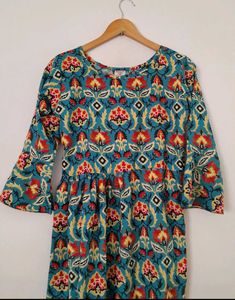 Bohemian Print Maxi Dress