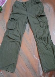Olive Green Cargo Pants