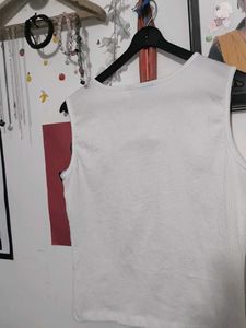 Cutout Ribbed Tank Top