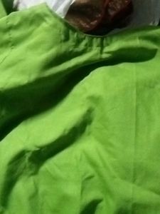 Green Embroidered Kurta