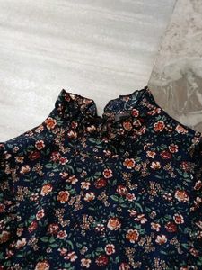 Chic Floral &amp; Geometric Print Tops
