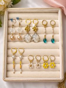 Set of 6 pairs cute earrings