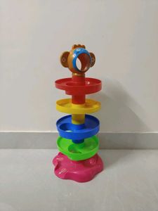 Colorful Monkey Ball Tower Toy