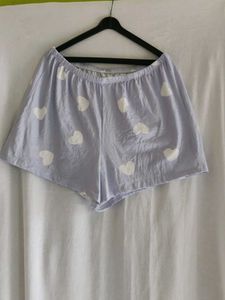 Cute Heart Pajama Shorts