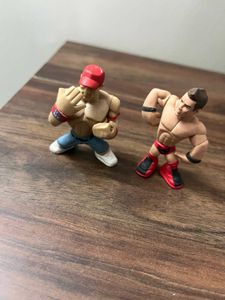 Rare WWE Rumblers Figures John Cena &amp; The Miz