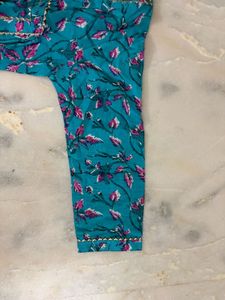 a pretty blue kurti from jaipur only worr it once