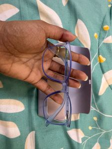 Stylish Blue Eyeglasses with Case