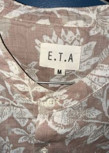 Floral Print Button-Up Shirt