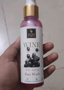 Good Vibes Wine Anti-Ageing Face Wash