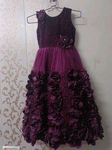 Sparkly Purple Party Dress