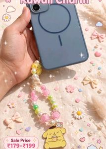 Unicorn Charm with "PRETTY" Beads