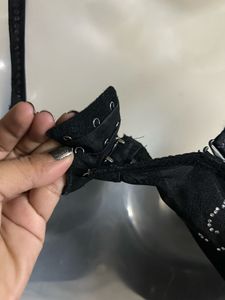 Sparkling Black Bra