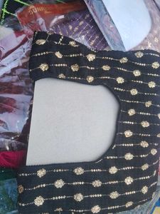 Elegant Black Sequined Lehenga Choli