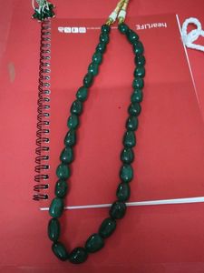 Chunky Green Gemstone Necklace