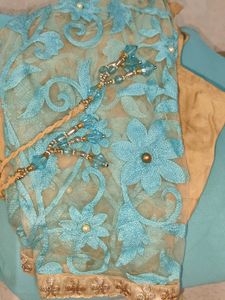 Heavy Work Embroidery And Pearl Wor