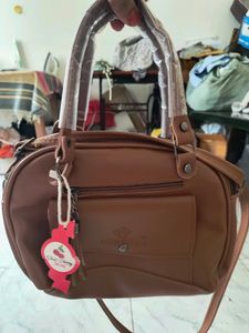 Leather Handbag / Sling Bag