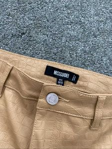 Faux Leather Snake Skin Designe Short Size 30-32