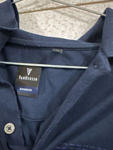 Stylish Navy Blue Polo Shirt