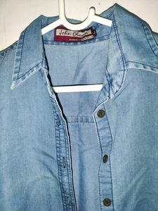 Blue Denim Shirt